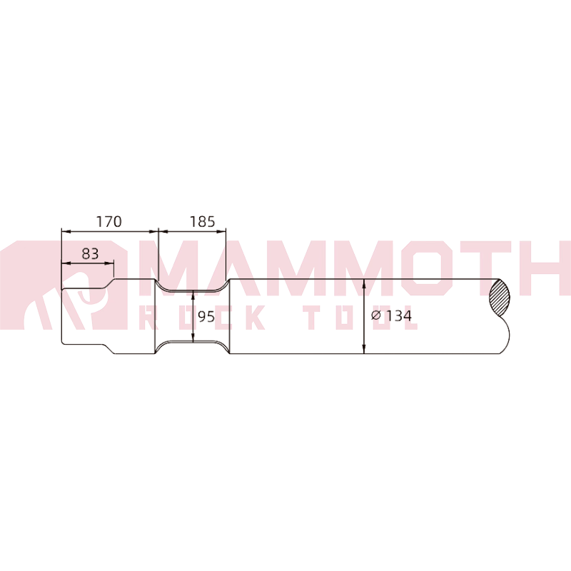 Hanwoo RHB322-2/325 - Diameter 134mm