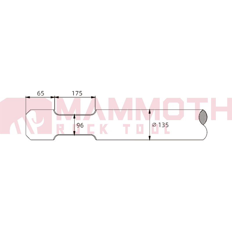 Krupp HM950/960 Diameter 135mm