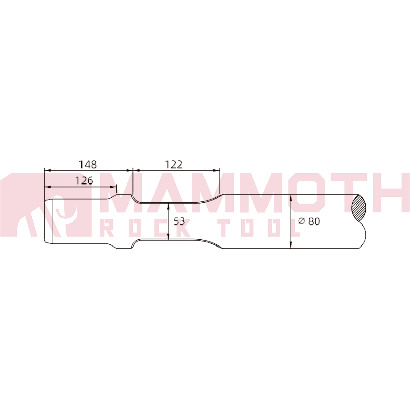 Montabert BRH125-Diameter 80mm