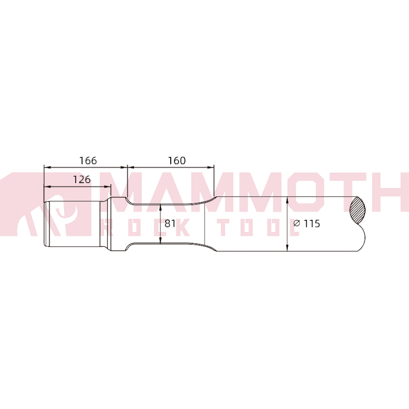 Montabert BRH620-Diameter 115mm
