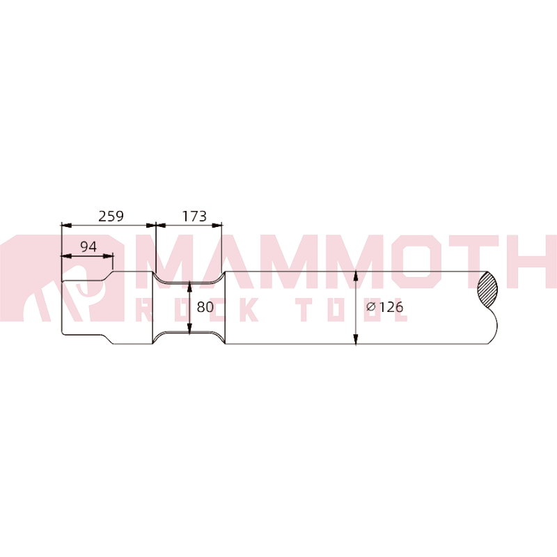 NPK E-12X-Diameter 126mm